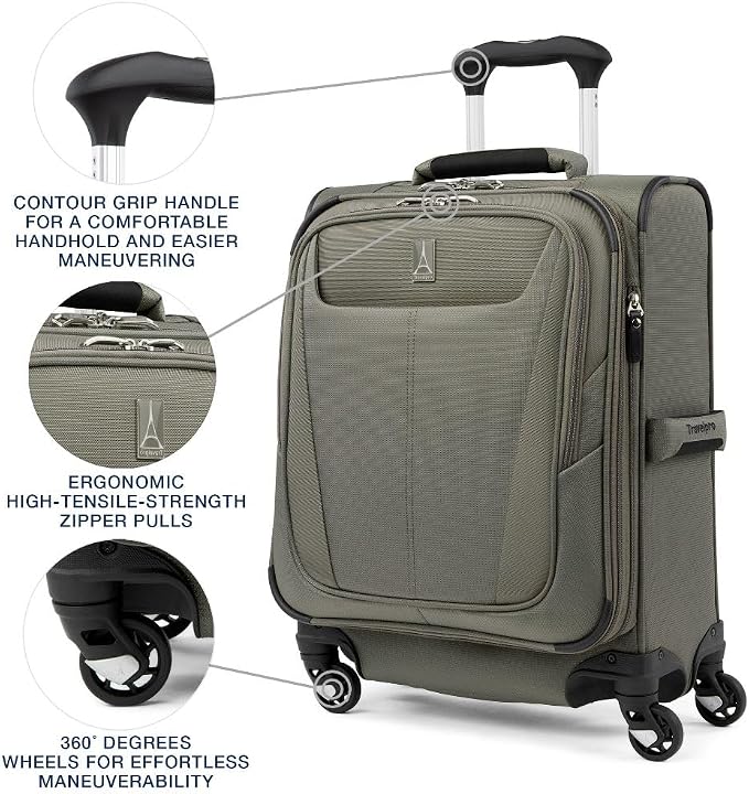 Travelpro Maxlite 5 Softside Expandable Carry-On Luggage - Image 2