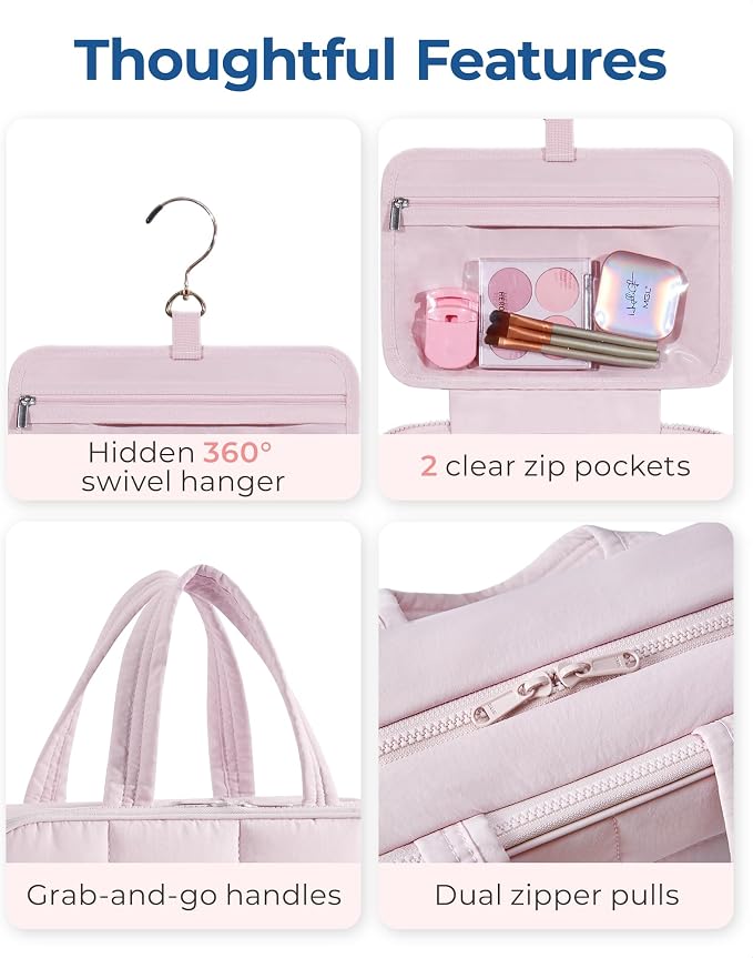 BAGSMART Travel Toiletry Bag - Image 5