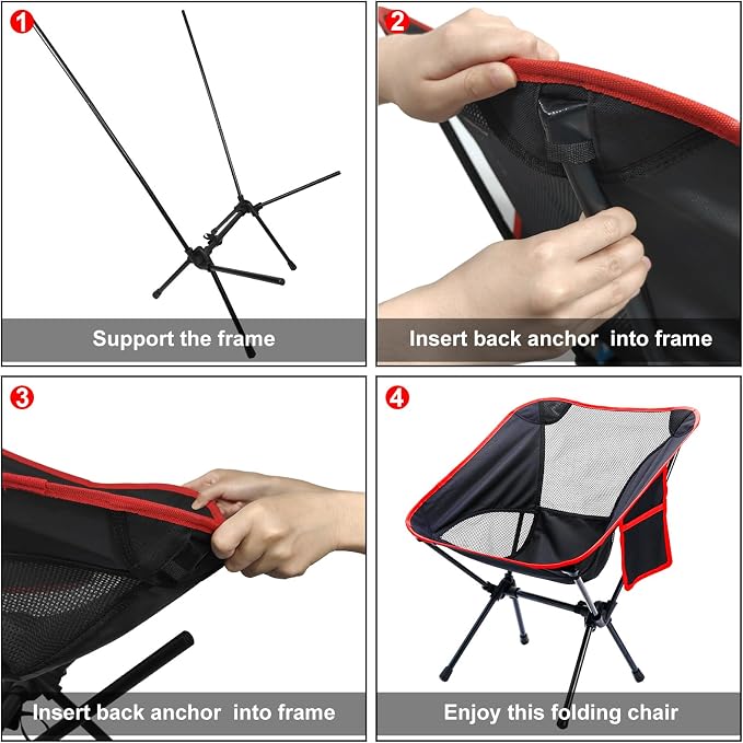 Backpacking Chair, Camping Chairs - Image 7