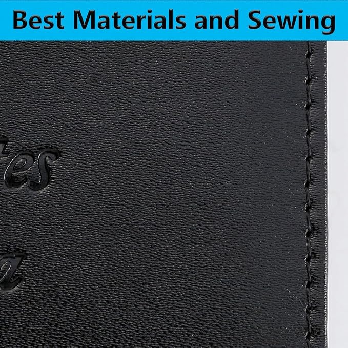 Airtag Passport Holder Cover Wallet Travel Essentials RFID Blocking Leather - Image 8