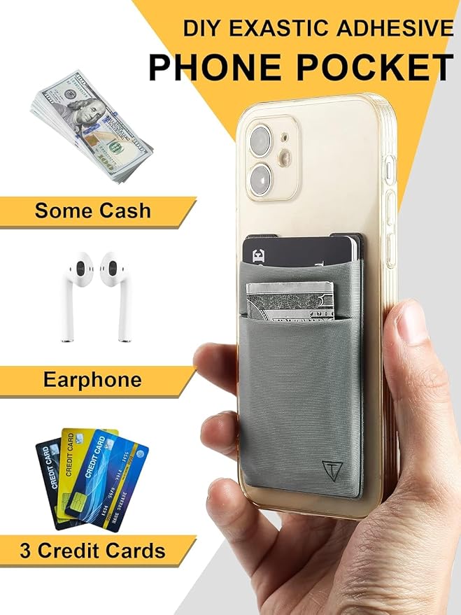 Slim Wallet for Men and Women, Pop Up Credit Card Wallet Metal Minimalist Cards - Image 4