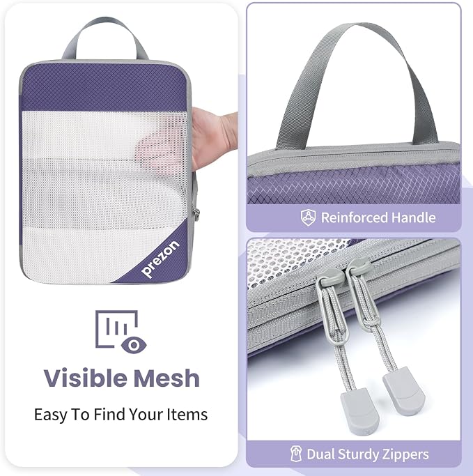 8 Set/6 Set/4 Set Compression Packing Cubes - Image 3