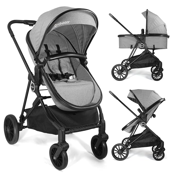 Lite 2.0 Baby Stroller with Newborn Mode, 2-in-1 Foldable Infant Stroller with by Cochildor