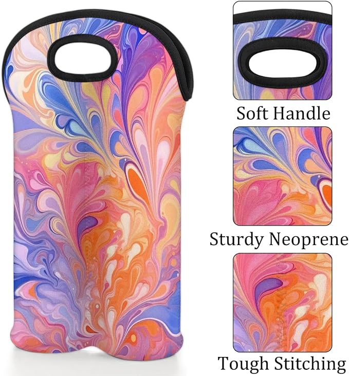 Wine Carrier Tote Personalized Bag - Image 3