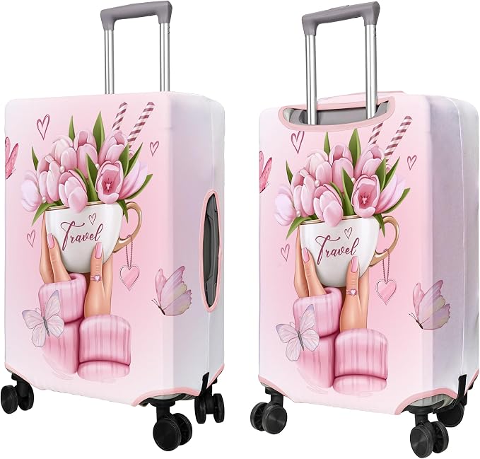 Travel Luggage Cover Suitcase Protector Fits 18-32 Inch Wheel Covers - Image 2