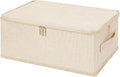 ANMINY Storage Bins with Zipper Lids 13 Qt Lidded Fabric Storage Boxes Baskets by ANMINY