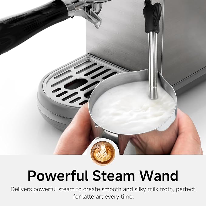 HIBREW H10B - 51mm Espresso Machine - Temperature & Cup Volume Adjustable at - Image 6