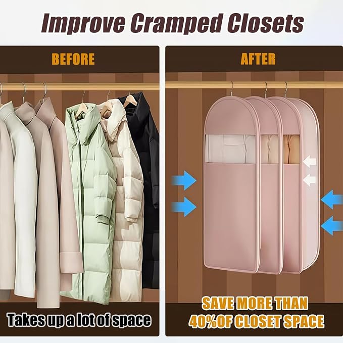 Space Saving Hanging Garment Bag - Image 5