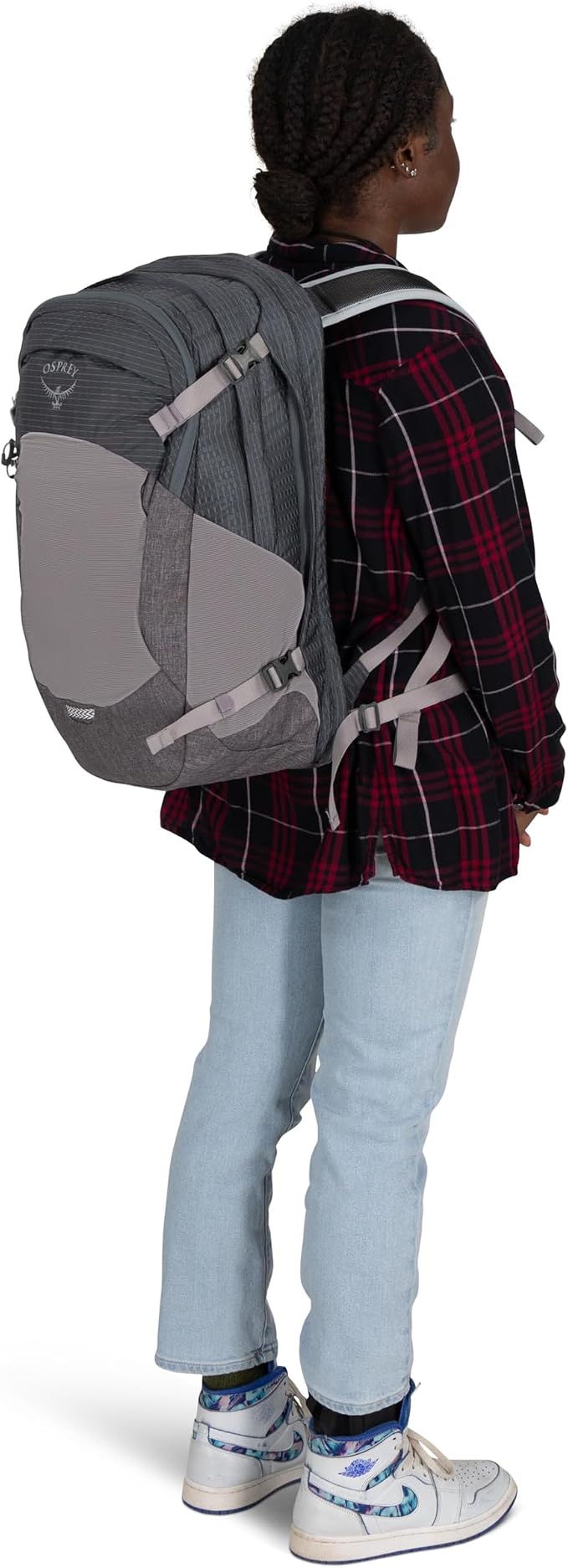 Osprey Nebula Commuter Backpack, Alpaca Tan/Latte Brown Heather - Image 11