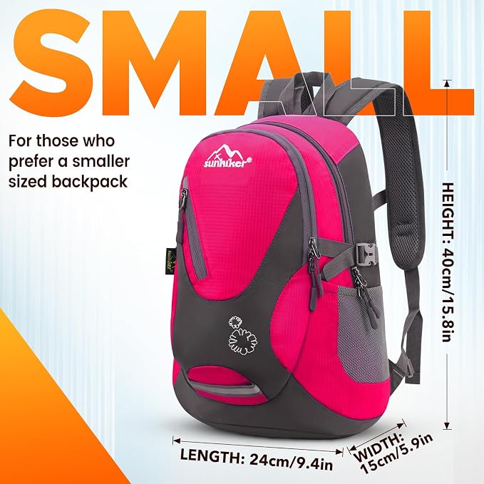 sunhiker Small Cycling Hiking Backpack Water Resistant Travel Backpack - Image 3