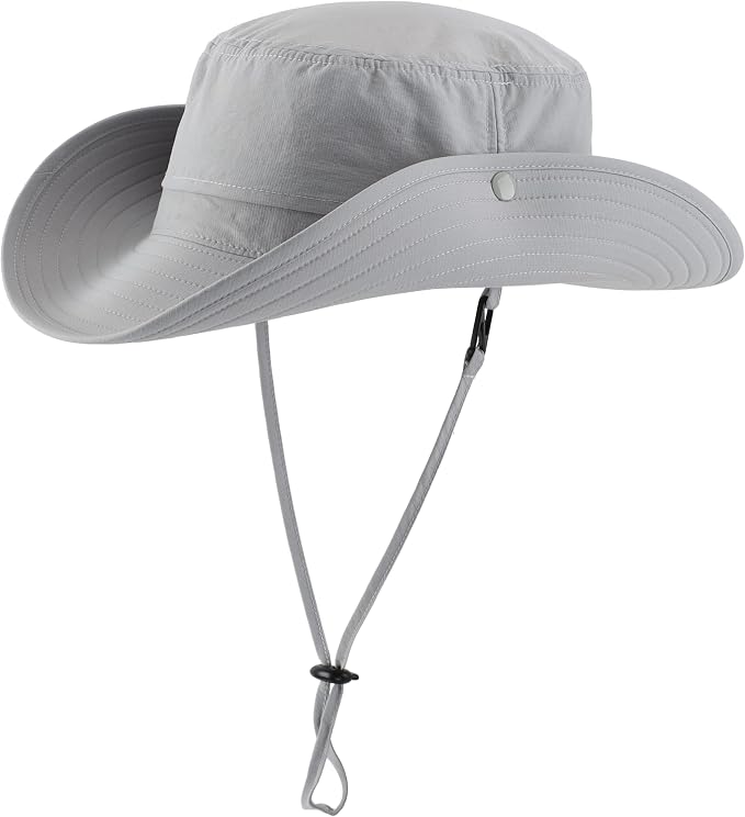 Connectyle Sun Hat for Men Women Outdoor UV Protection Safari Hat for Fishing - Image 2