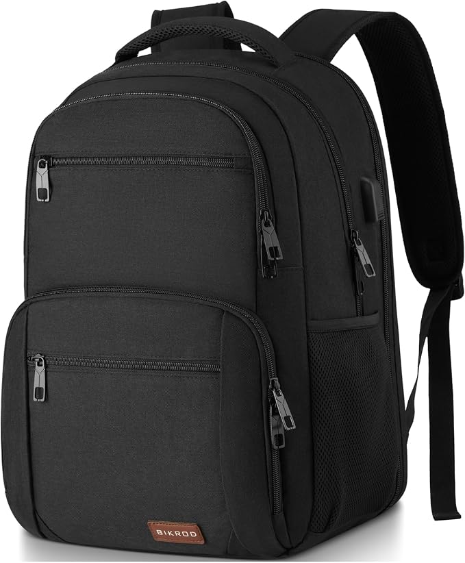 BIKROD Backpack for Men, TSA Travel Backpack, College Backpacks Water Resistant by PRISTINEBAGUS