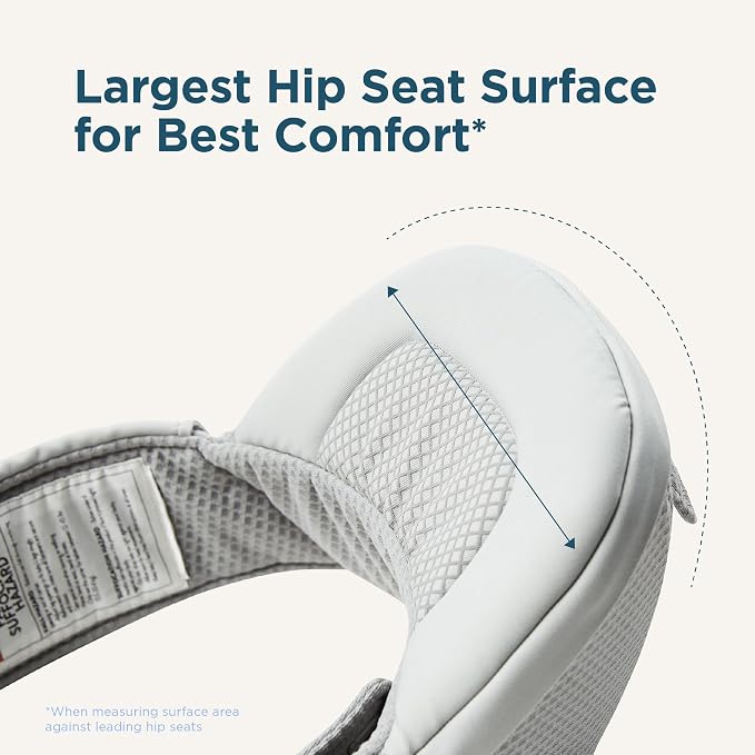 Ergobaby Alta Hip Seat All-Position Breathable Mesh Hip Seat & Carrier - Image 6