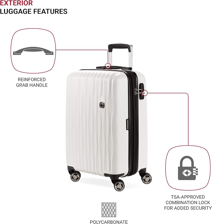 SwissGear 7272 Energie Expandable Hardside Luggage - Image 3