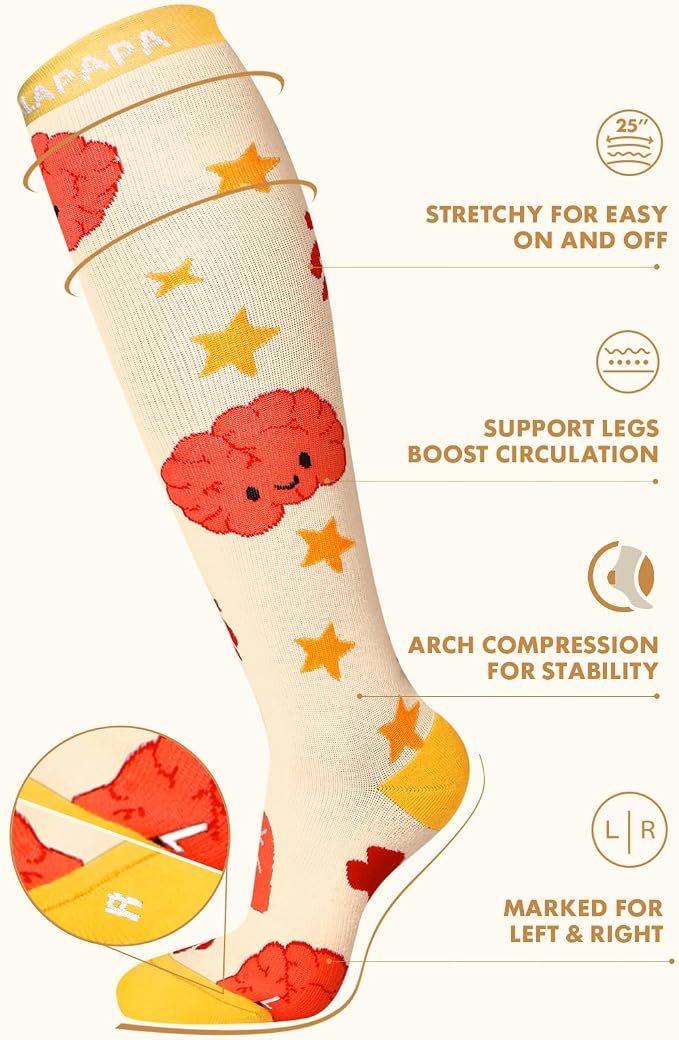 Thick Soft Cotton Compression Socks - Image 5