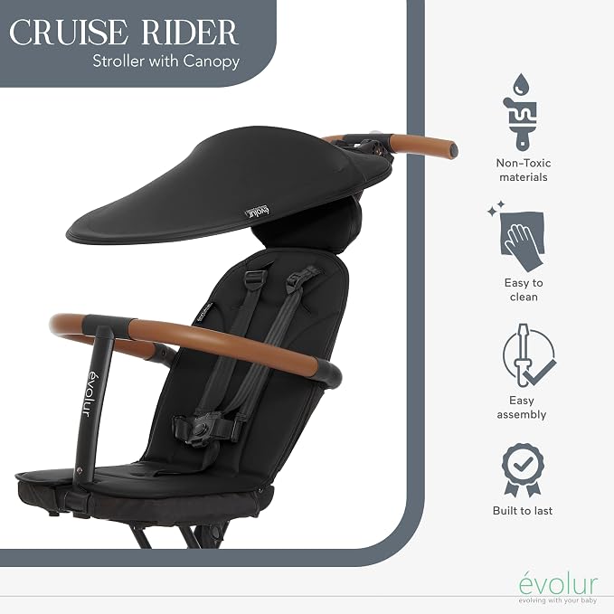 Evolur Cruise Rider Stroller - Image 5