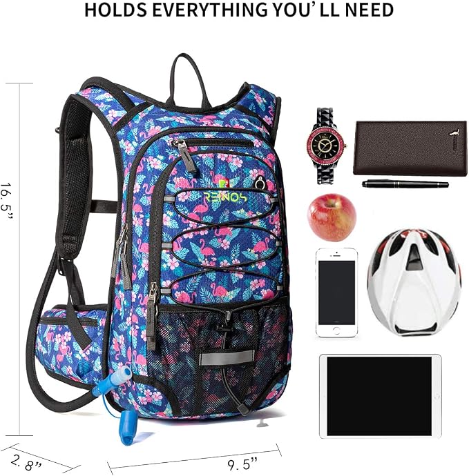 Hydration Pack Backpack with 3L Water Bladder - Image 4