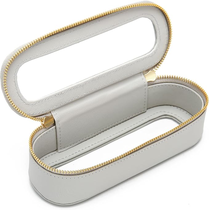 Aveniee Slim Clear Makeup Brush Bag, Small Cosmetic Brush Holder, Mini Toiletry by Aveniee