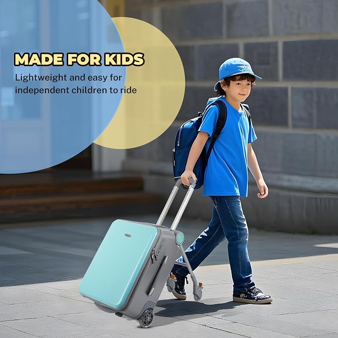 FAHKNS Ride on Carry On Suitcase - Image 5