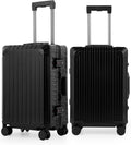 Mvst Luggage Premium All Aluminum Magnesium Carry On 20'' Lightweight Metal by KANGSHILU
