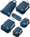 Compression Packing Cubes Set for Travel by TRIPPEDTravelGear