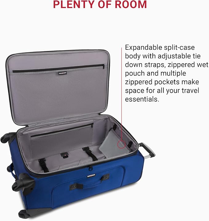 SwissGear Sion Softside Expandable Luggage, 3-Piece Set - Image 5