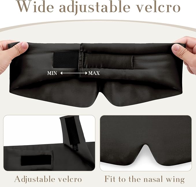 100% Mulberry Silk Sleep Mask Eye Mask - Image 4