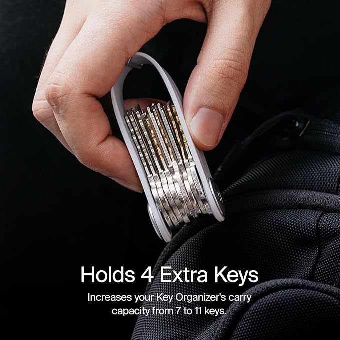 Orbitkey Extension Post for Key Organizer, Add On | Durable Stainless Steel - Image 4