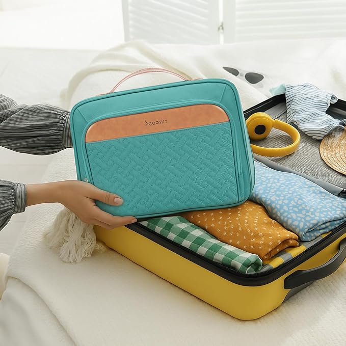 Travel Hanging Toiletry Bag for Women, - Image 2
