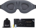 MZOO Sleep Eye Mask for Side Sleeper Men Women, Zero Eye Pressure 3D Sleeping by MZOO