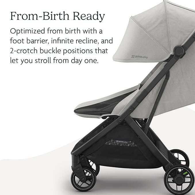 UPPAbaby Minu V3 Travel Stroller | Lightweight + Compact Design | One-Hand Fold - Image 4