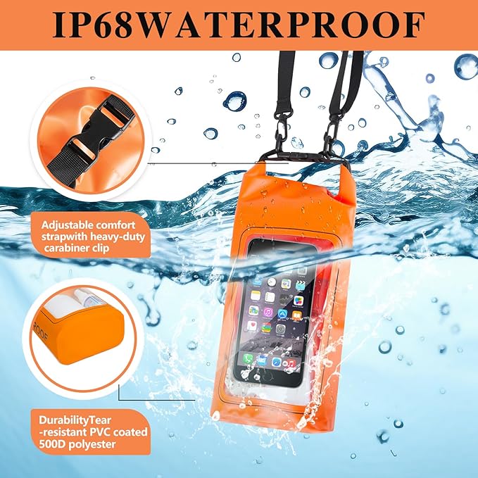 IP68 Waterproof Dry Bag, 2L - Image 3