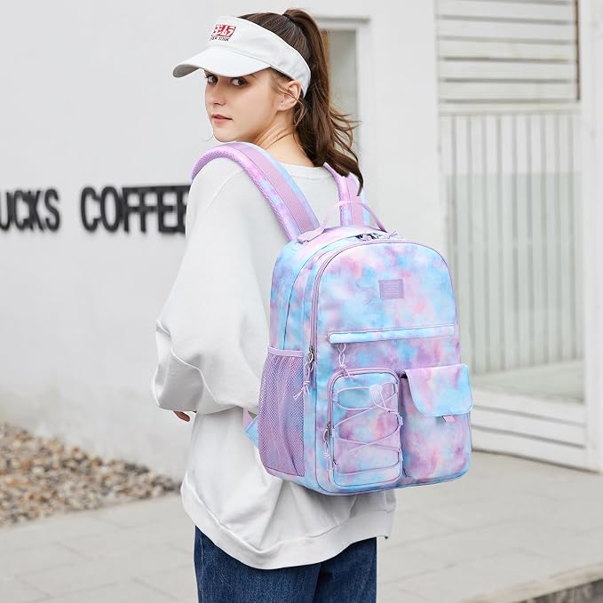 Lohol Galaxy Backpack for Kids Teen Boys Girls, Daypack - Image 8