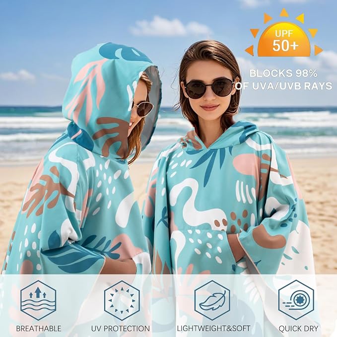 PY SUPER MODE Beach Hooded Towel Oversized - Image 3