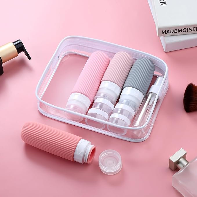 16 Pack Travel Bottles Set, TSA Approved Leak Proof Silicone Squeezable - Image 8