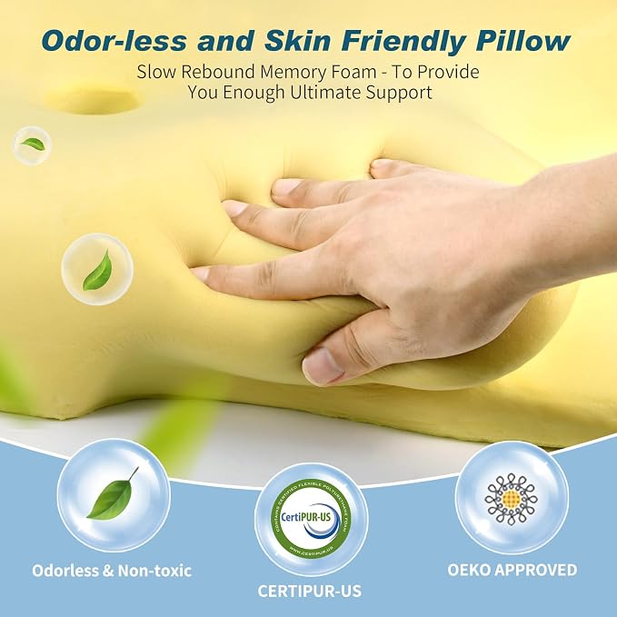 Cervical Neck Pillow for Pain Relief - Image 3