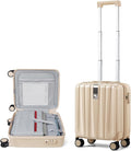 Hanke 16 Inch Underseat Carry on Suitcases by Hanke