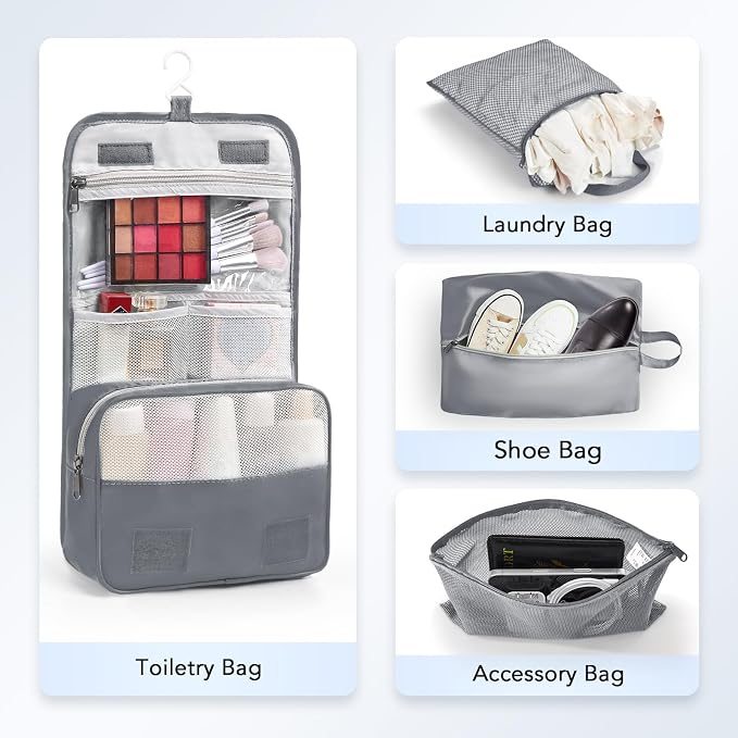 8 Set Compression Packing Cubes - Image 5