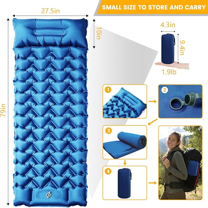Sleeping Pad, Compact Sleeping Pad - Image 5