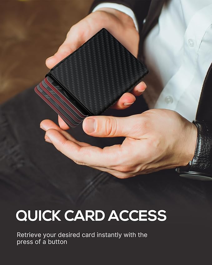 Mens Wallet Card Holder - Image 4