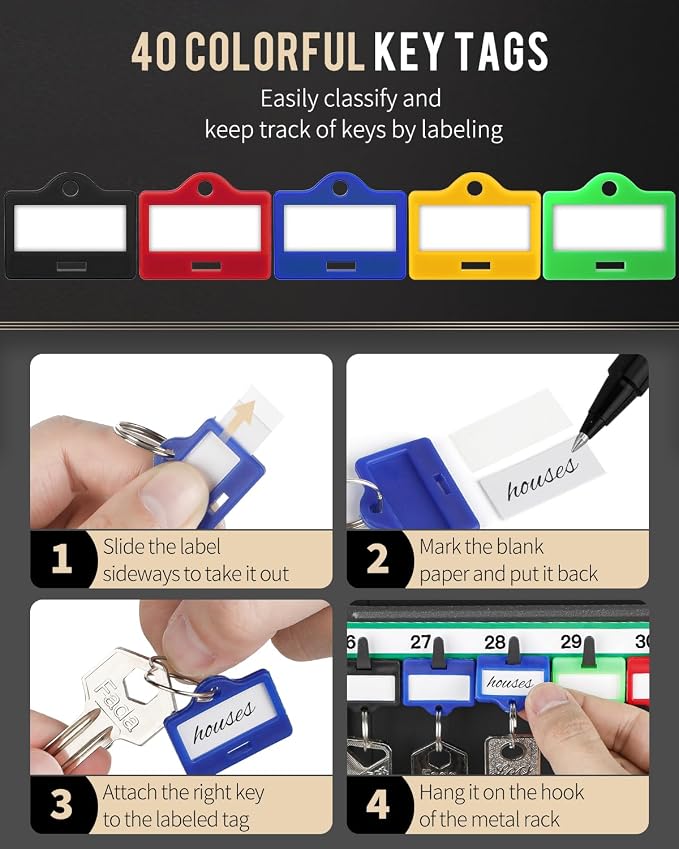 Uniclife 40 Position Key Cabinet - Image 3