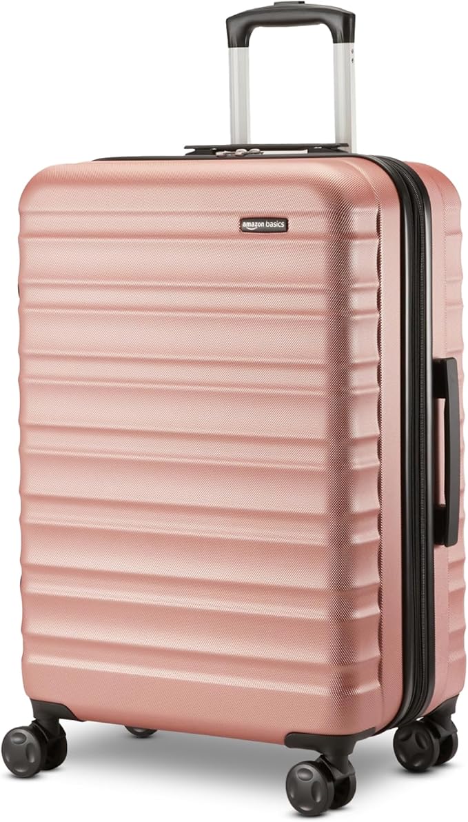 Amazon Basics 26" Hardside Medium Checked Luggage, Hardshell Suitcase by AmazonBasics
