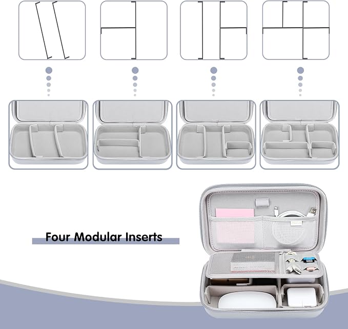 MOSISO Electronic Organizer Travel Case Compatible - Image 3