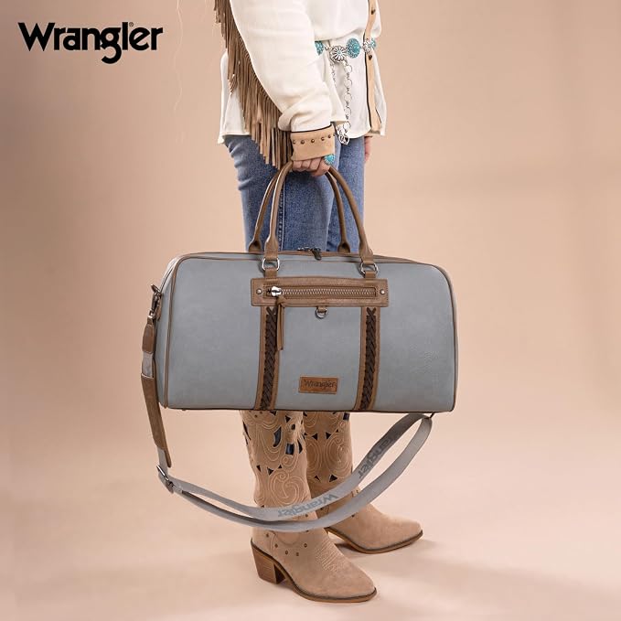 Wrangler Travel Duffel Bag Large Weekender Bag - Image 2