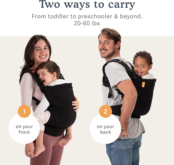 Beco Toddler Carrier with Extra Wide Seat, 100% Cotton - Image 8