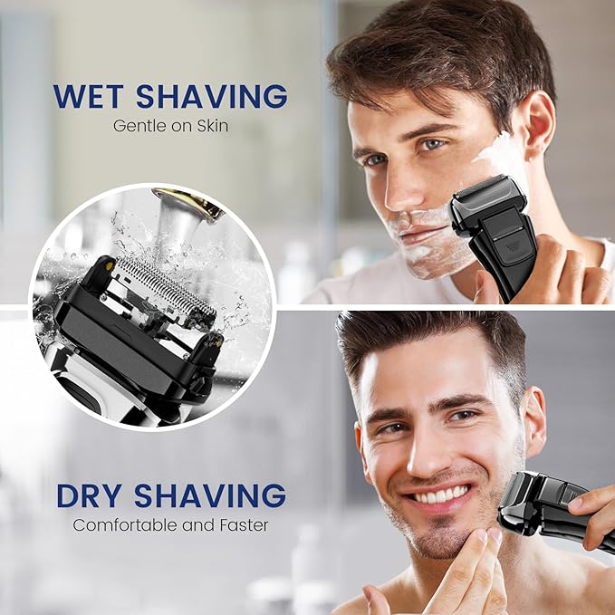 PRITECH Foil Shaver for Men, Electric Razor - Image 2