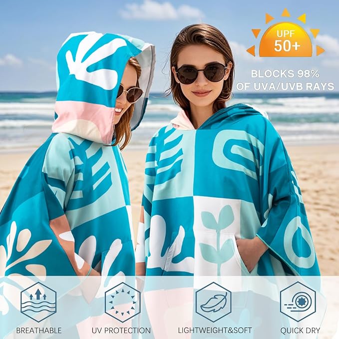 PY SUPER MODE Beach Hooded Towel Oversized - Image 3