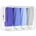 Morfone Travel Bottles for Toiletries, 3oz TSA Approved Travel Size Containers by Morfone