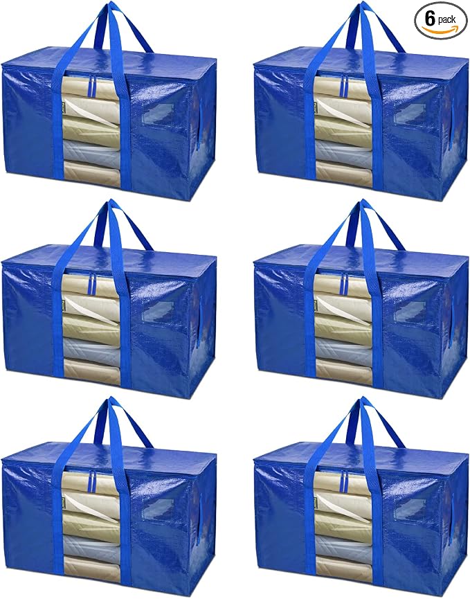 BALEINE 6-Pack Oversized Moving Bags by BALEINE