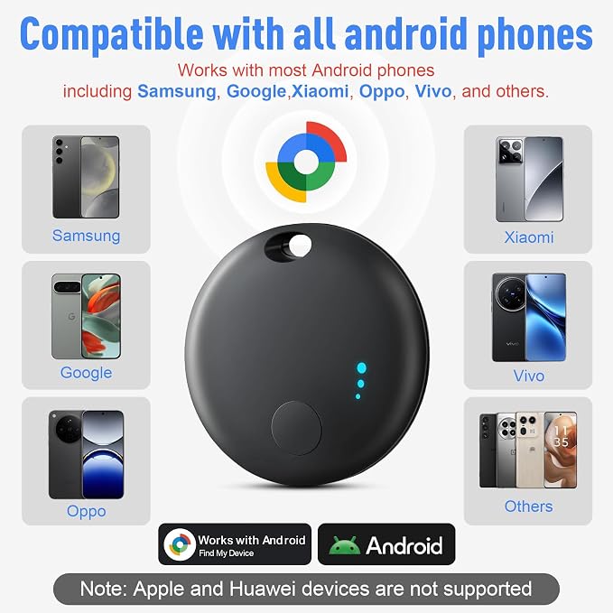 Bluetooth Tracker for Android, 2 Pack Item Finder Work - Image 4